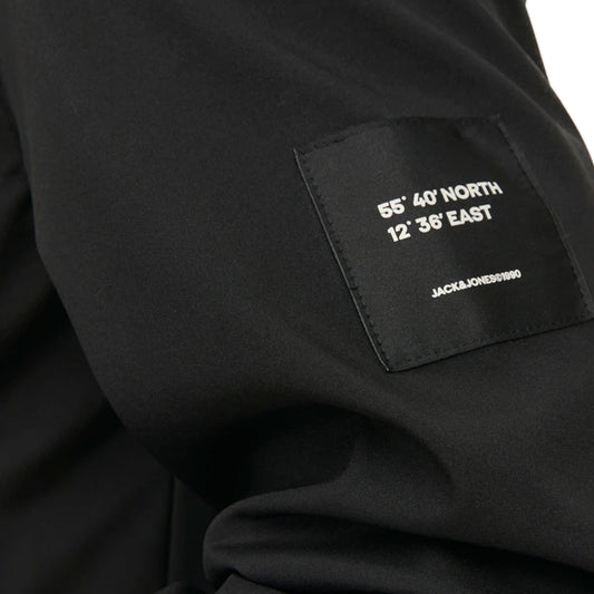 Jack & Jones Basic Softshell Hood Black