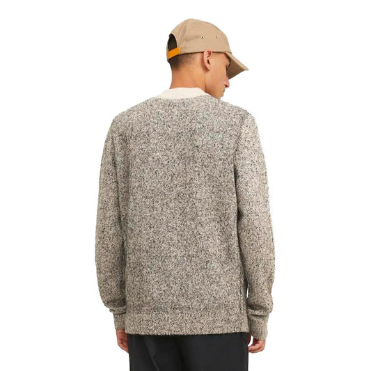 Jack & Jones Space Knit Mock Neck Peyote  - 12239460P