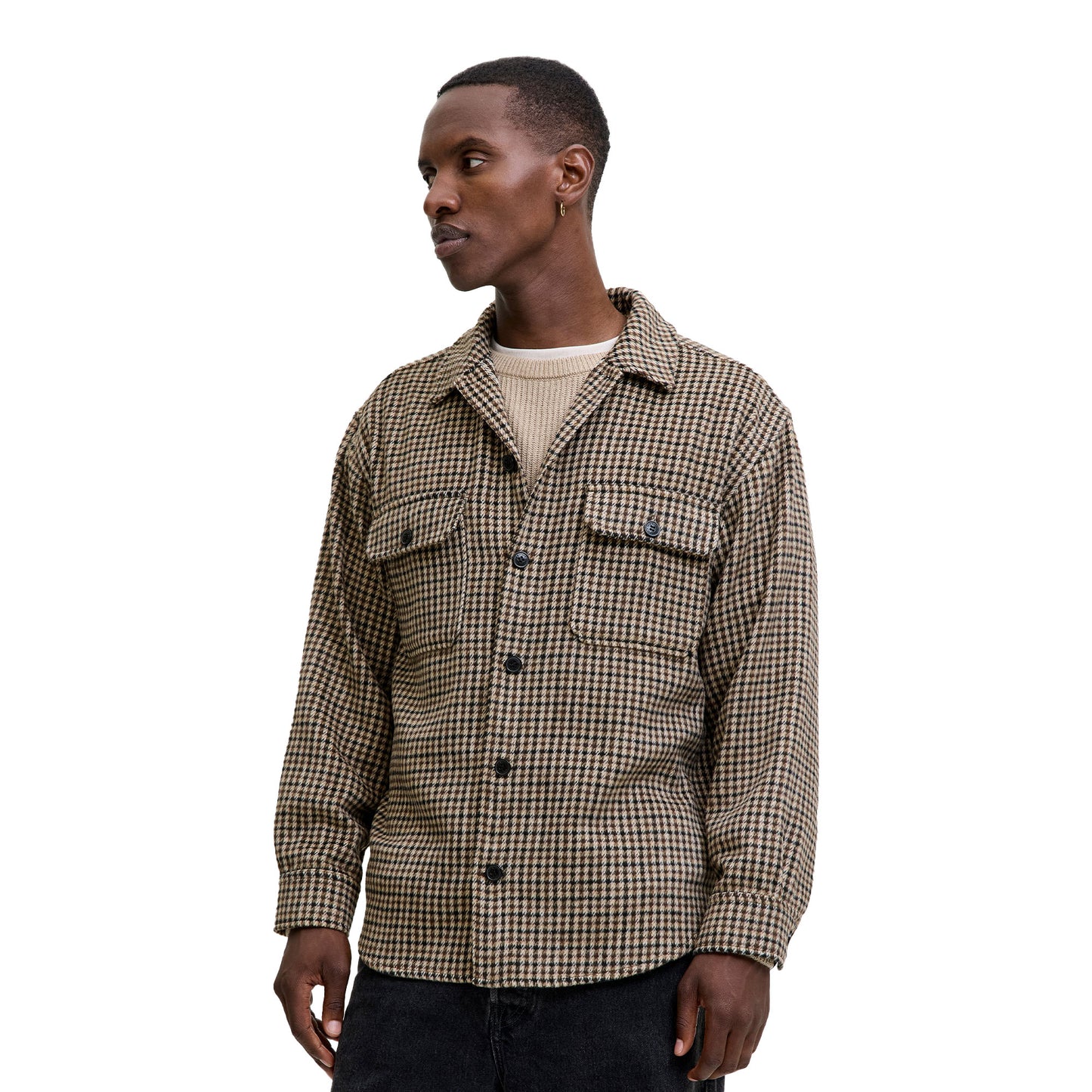 Jack & Jones Bradley Ollie Overshirt Delicioso  - 12257199D