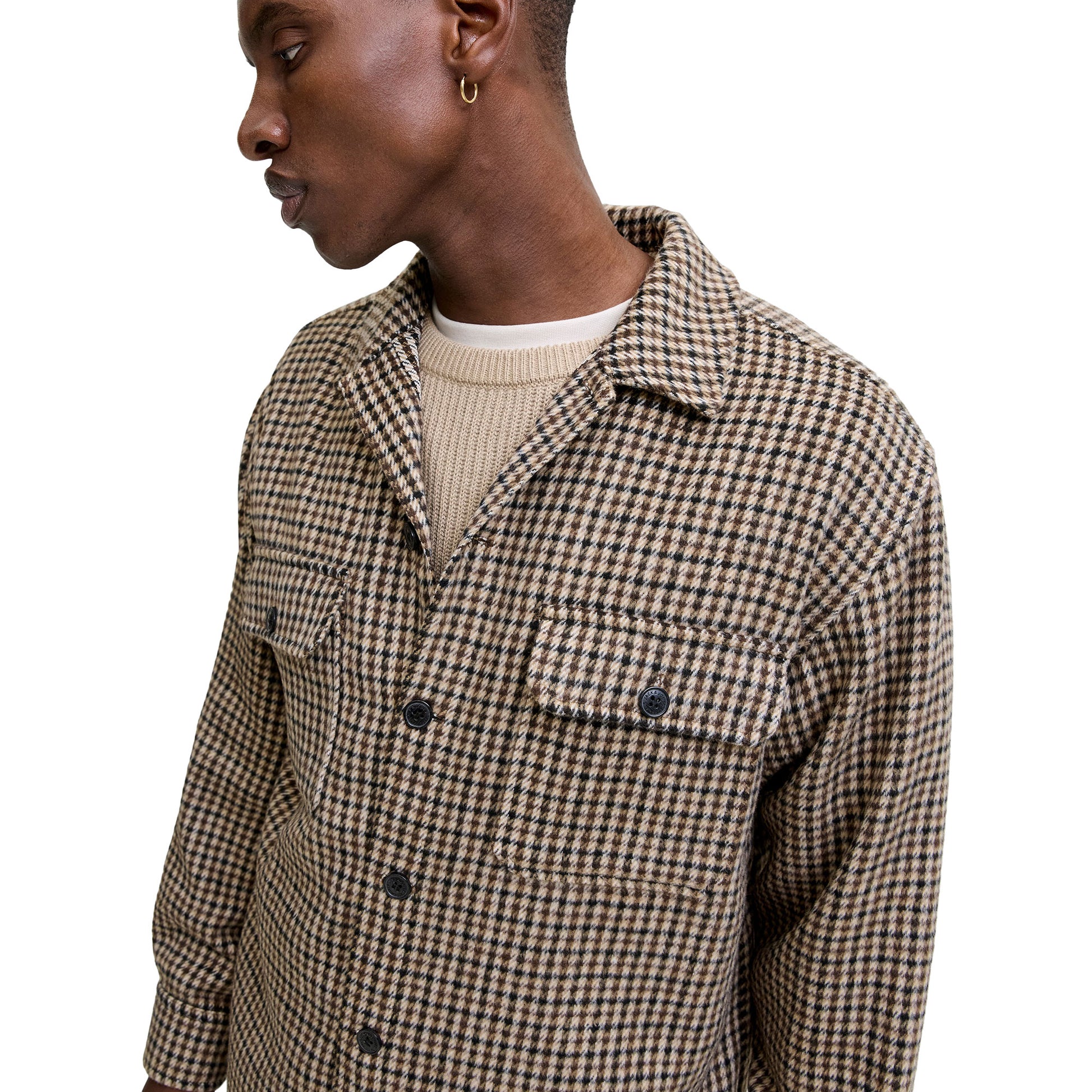 Jack & Jones Bradley Ollie Overshirt Delicioso  - 12257199D
