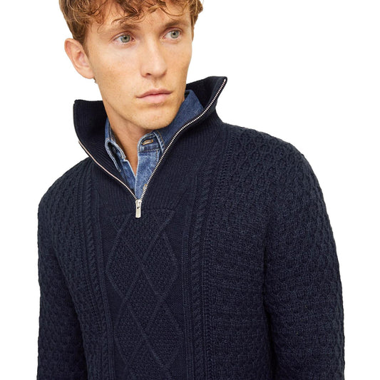 Jack & Jones BluNorth Knit High Neck Night Sky  - 12261780NS