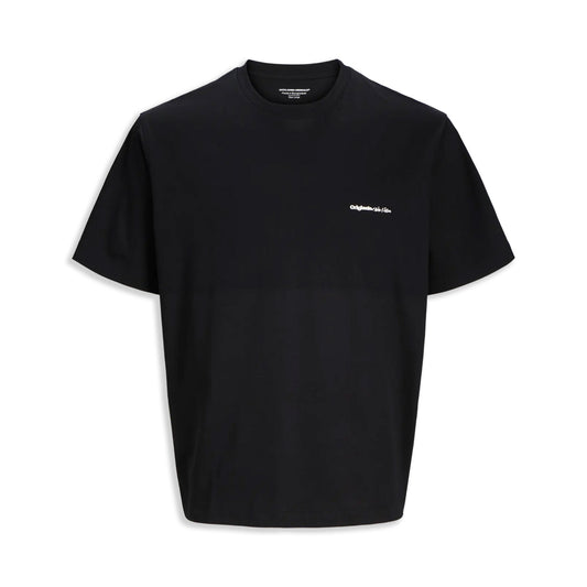 Jack & Jones Paros Abstract Tee SS Crew Neck Black  - 12273385B