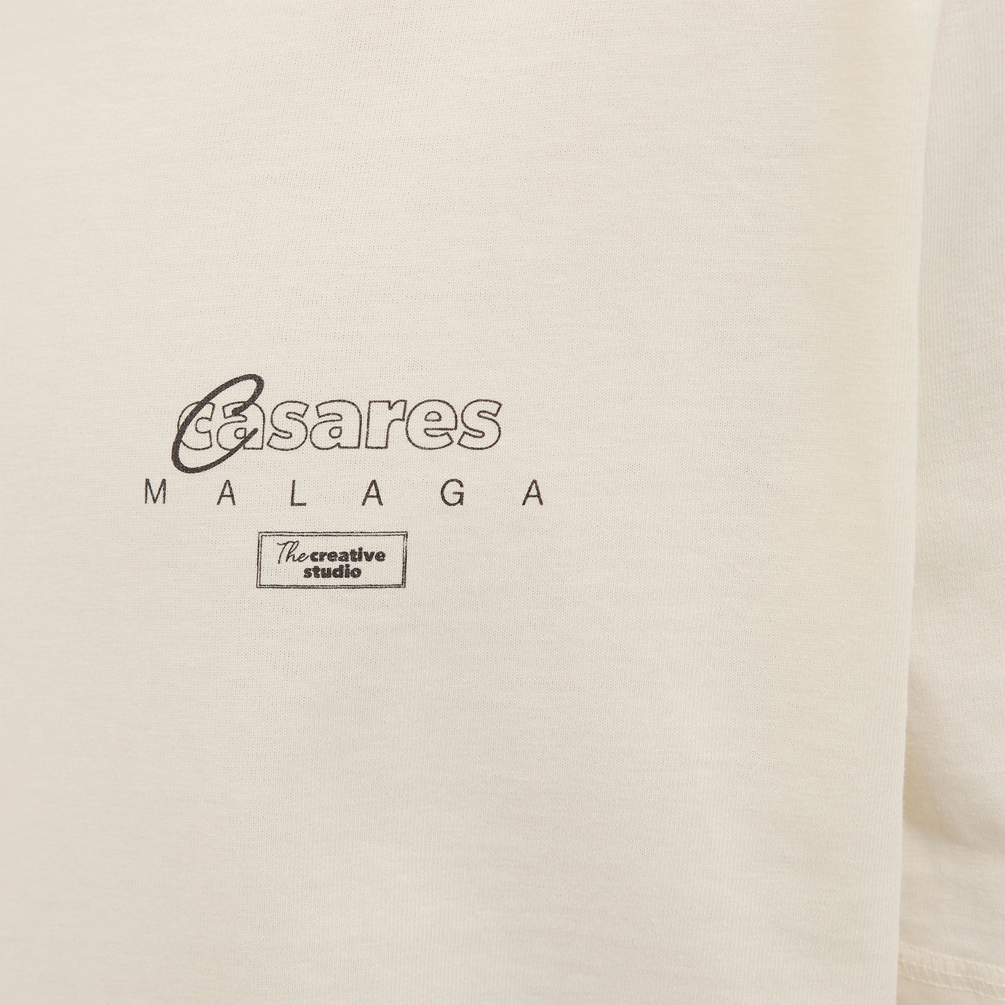 Jack & Jones Almeria World Tee SS Crew Neck Antique White  - 12276785AW