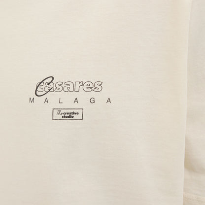 Jack & Jones Almeria World Tee SS Crew Neck Antique White  - 12276785AW
