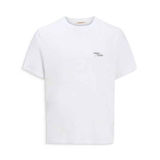 Jack & Jones Hydra Back Sketch Tee SS Bright White  - 12277571BW