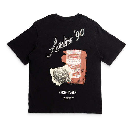 Jack & Jones Hydra Back Sketch Tee SS Black