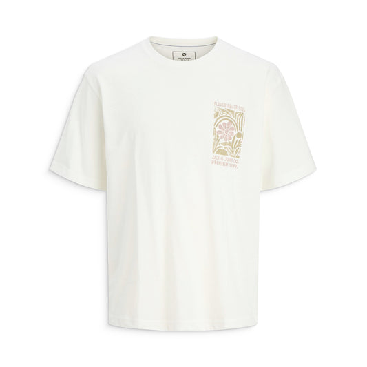 Jack & Jones BluMax SS Tee Cloud Dancer  - 12277775CD