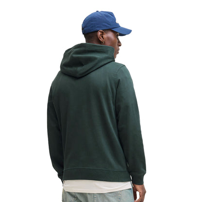 Jack & Jones Norrebro Emb Sweat Hood Forest River  - 12282861FR