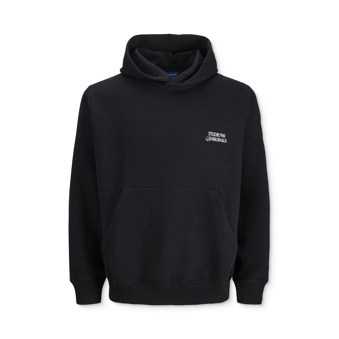 Jack & Jones Grand Midtown Sweat Hood Black  - 12286153B