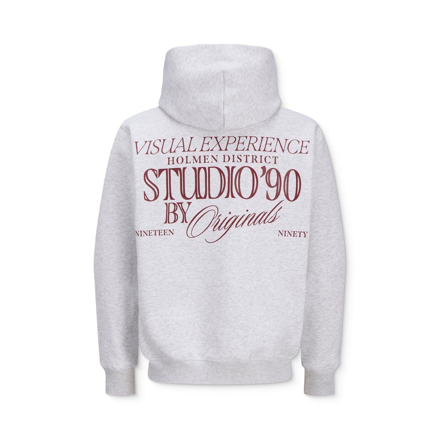 Jack & Jones Grand Midtown Sweat Hood Bright White  - 12286153BW