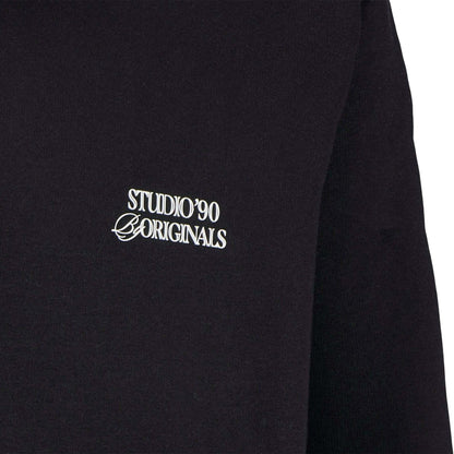 Jack & Jones Grand Midtown Sweat Hood Black  - 12286153B