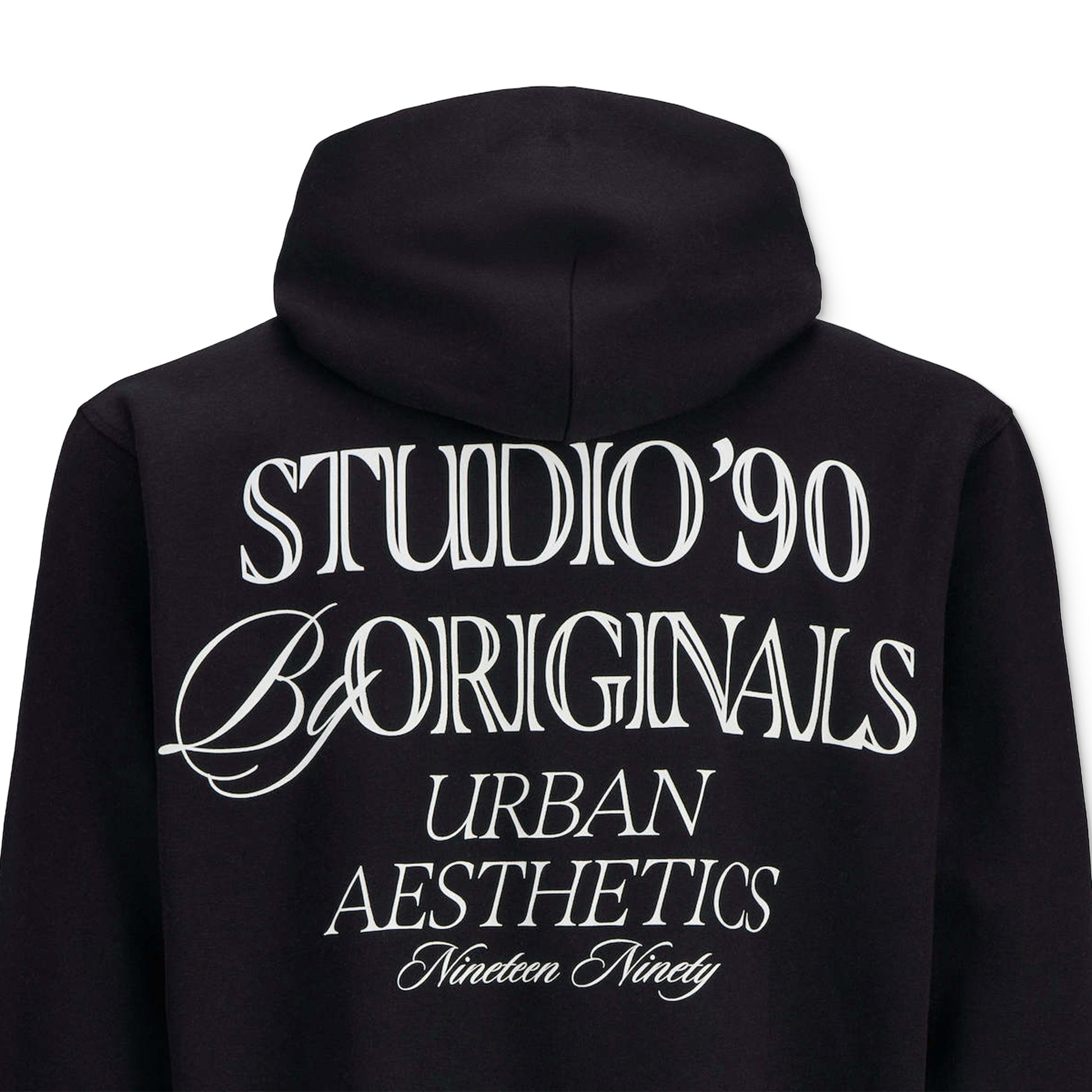 Jack & Jones Grand Midtown Sweat Hood Black  - 12286153B