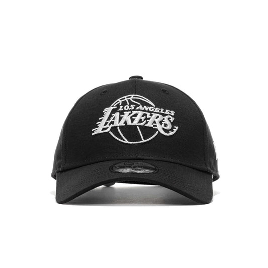 New Era NBA Essential Outline 940 LA Lakers Black/White  - 12292584