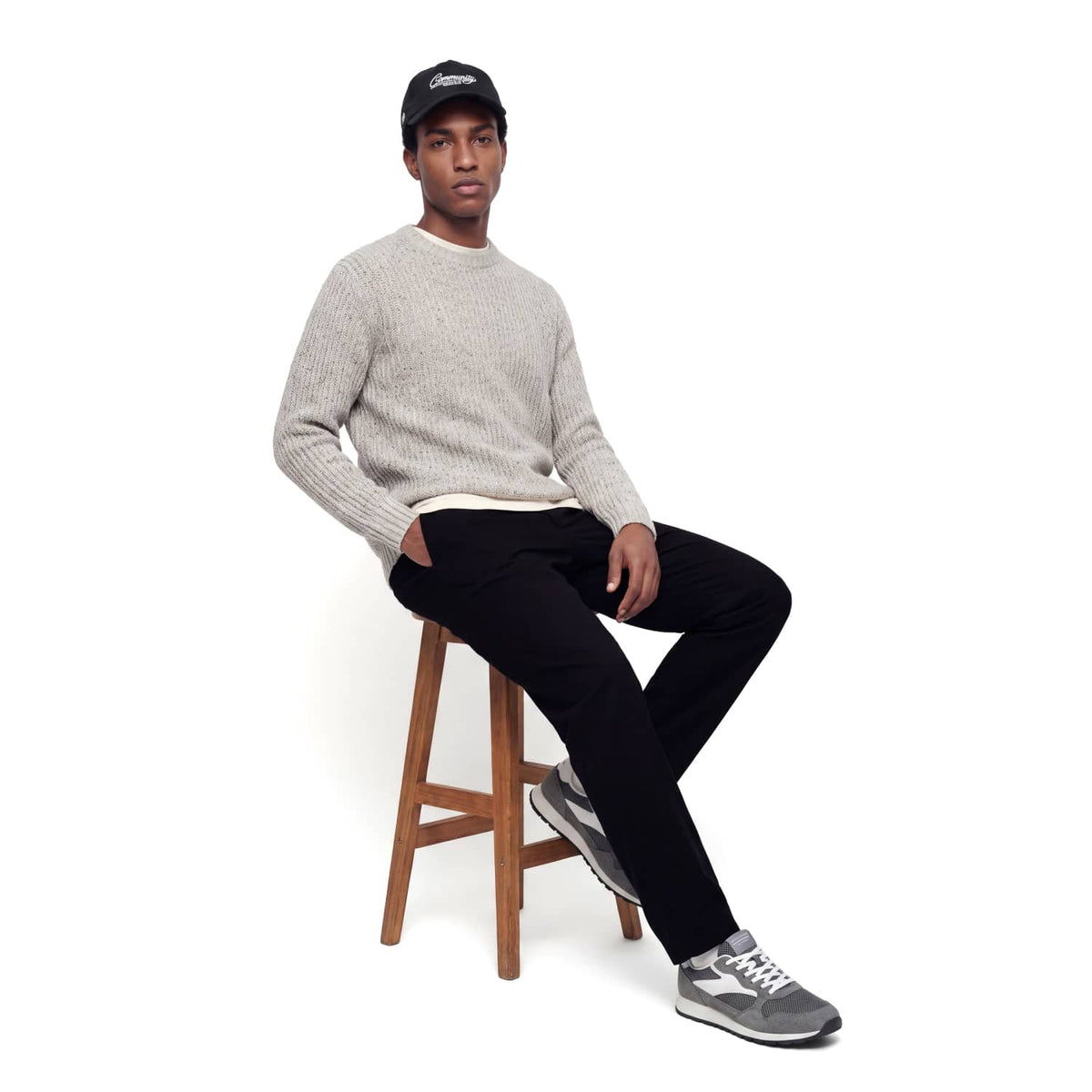 Jack & Jones Karl Salmo Jogger Black  - 12292871B