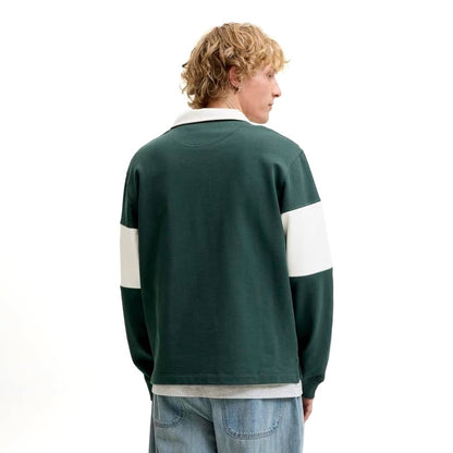 Jack & Jones Frederiksberg Blocking Sweat Polo Pine Grove  - 12300045PG