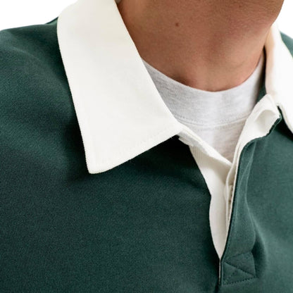 Jack & Jones Frederiksberg Blocking Sweat Polo Pine Grove  - 12300045PG