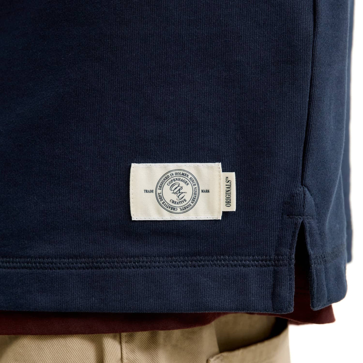 Jack & Jones Frederiksberg Blocking Sweat Polo Sky Captain  - 12300045SC