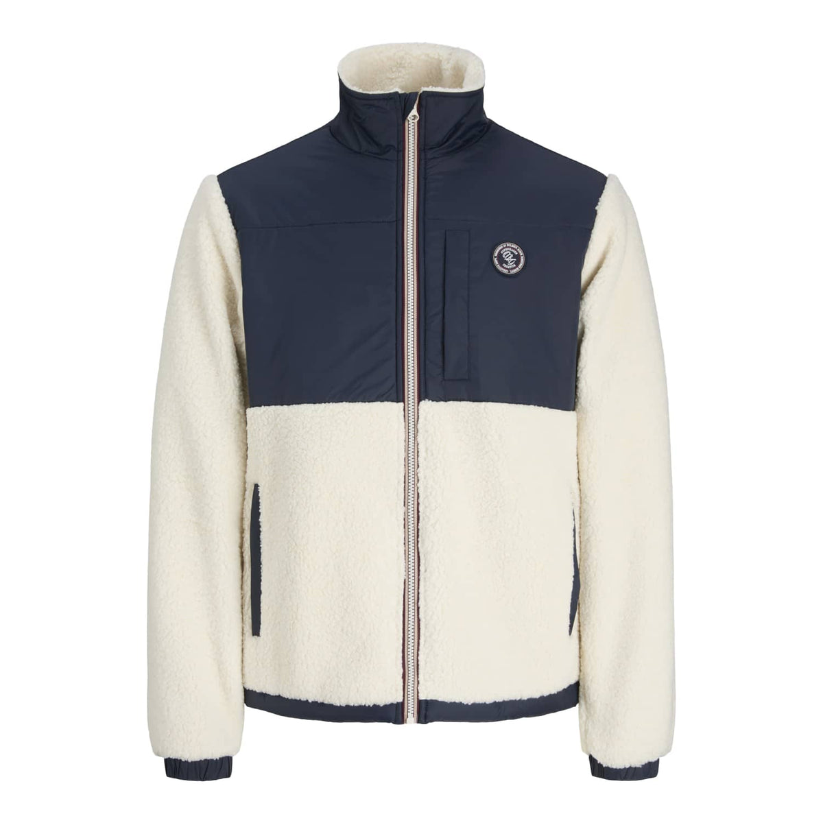 Jack & Jones Frederiksberg Teddy Jacket Sky Captain  - 12300507SC