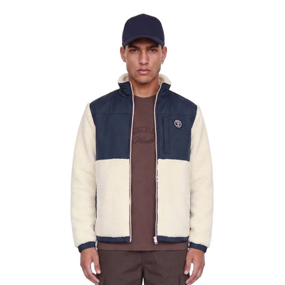 Jack & Jones Frederiksberg Teddy Jacket Sky Captain  - 12300507SC