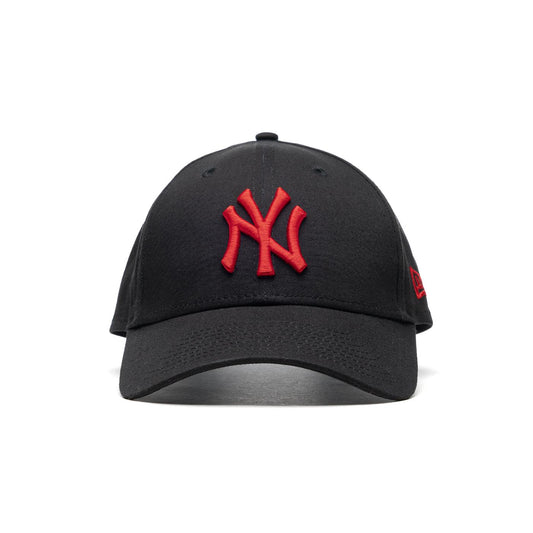 New Era League Essential 940 NY Yankees Black/Scarlet  - 12380594