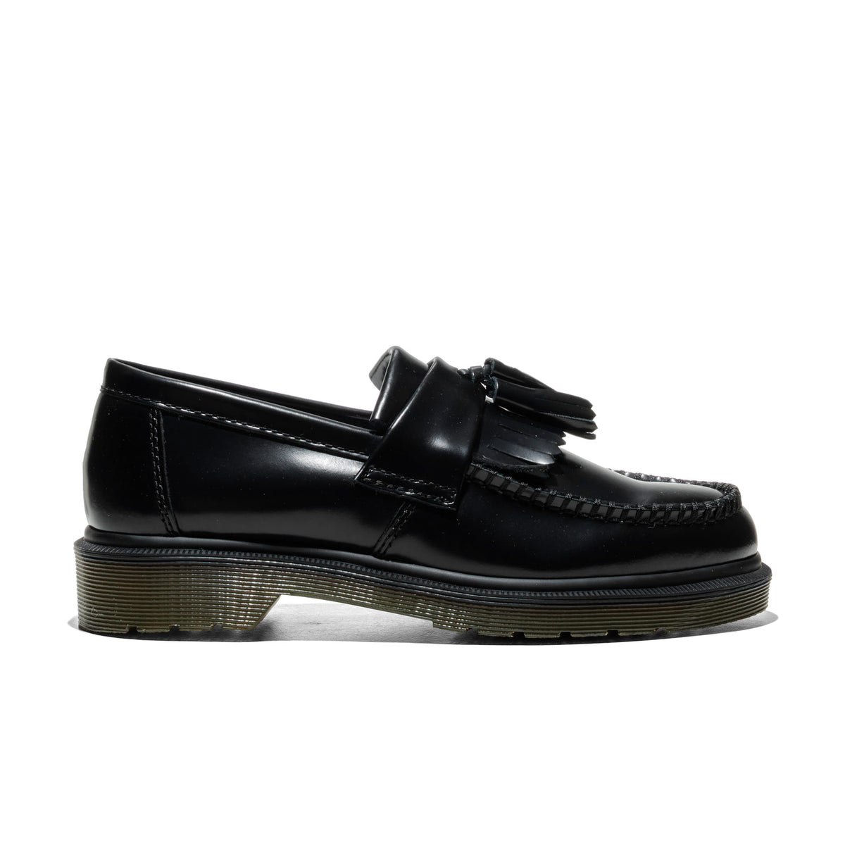 Dr. Martens Adrian Smooth Leather Tassel Loafers Black  - 14573001