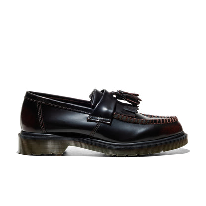 Dr. Martens Adrian Arcadia Leather Tassel Loafers Cherry Red  - 14573601