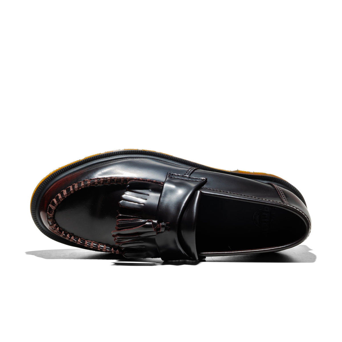 Dr. Martens Adrian Arcadia Leather Tassel Loafers Cherry Red  - 14573601