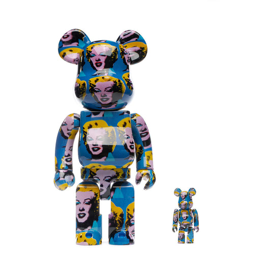 Medicom Toy 100%+400% Andy Warhol´s Marilyn Monroe Be@rbrick  - 14WAMARILYN