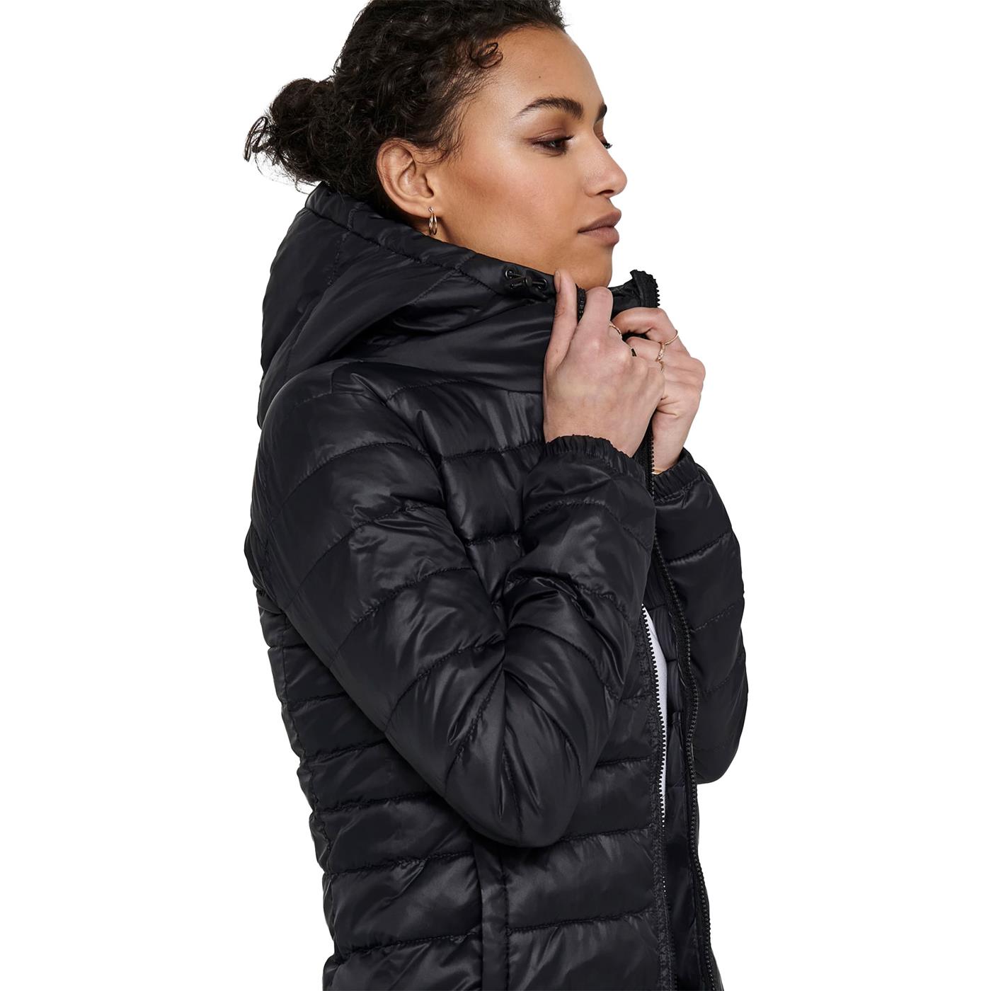 Only Tahoe Hood Jacket Black  - 15156569B
