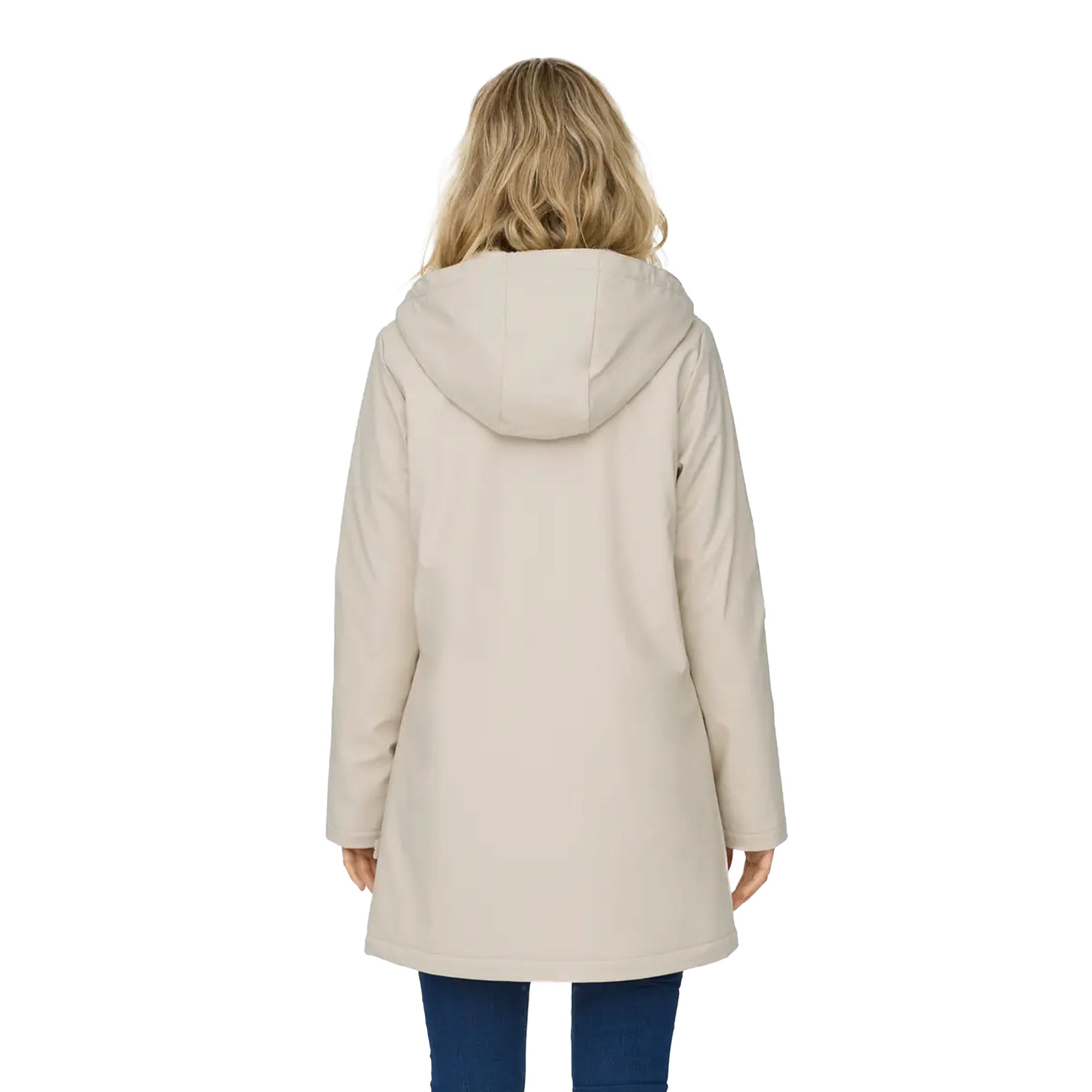 Only Sally Raincoat Oatmeal  - 15206116O