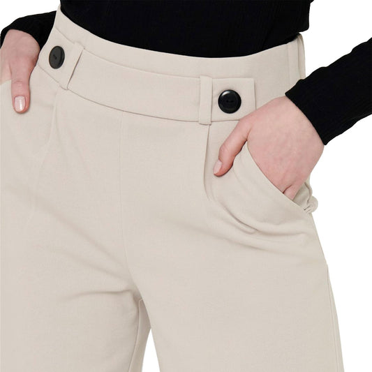 JDY Geggo New Long Pant Chateau Grey  - 15208430CG