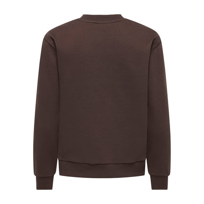 JDY Paris L/S Embroidered Sweat Coffee Bean  - 15221015CB