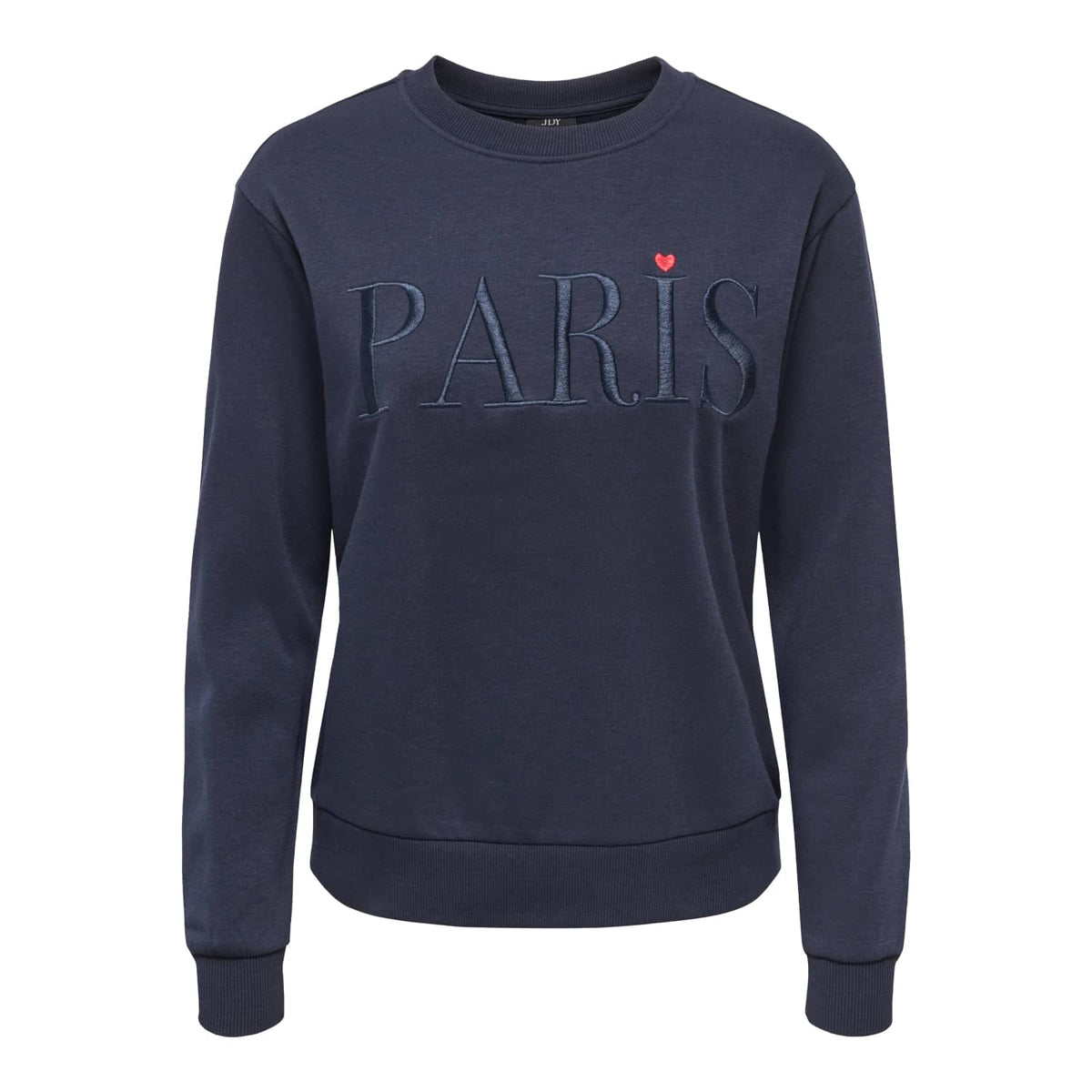 JDY Paris L/S Embroidered Sweat Night Sky  - 15221015NS