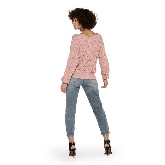 Only Brynn Life Structure L/S Pullover Knit Adobe Rose  - 15222853AR