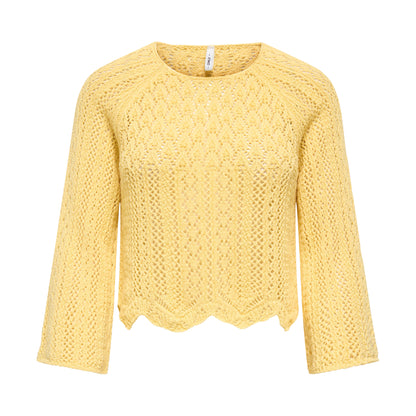 Only Nola 3/4 Pullover Knit Sunlight  - 15233173S