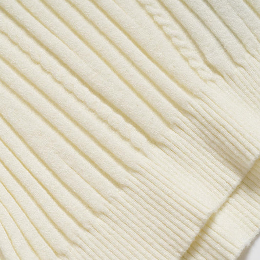 Only Lorena Power Shoulder Pullover Knit Tofu  - 15239697T