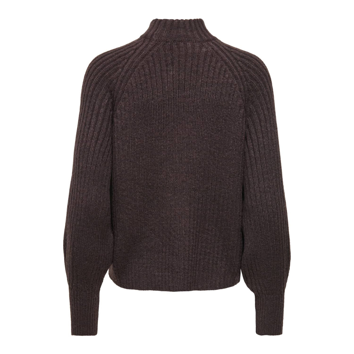 Only Kalibu L/S Pullover Knit Chocolate Brown  - 15248289CB