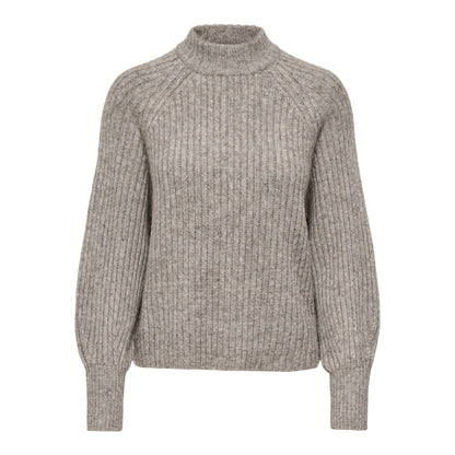 Only Kalibu L/S Pullover Knit Silver Mink  - 15248289SM