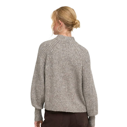 Only Kalibu L/S Pullover Knit Silver Mink  - 15248289SM