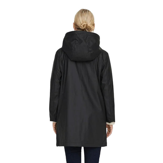 Only Elisa Raincoat Black  - 15261734B