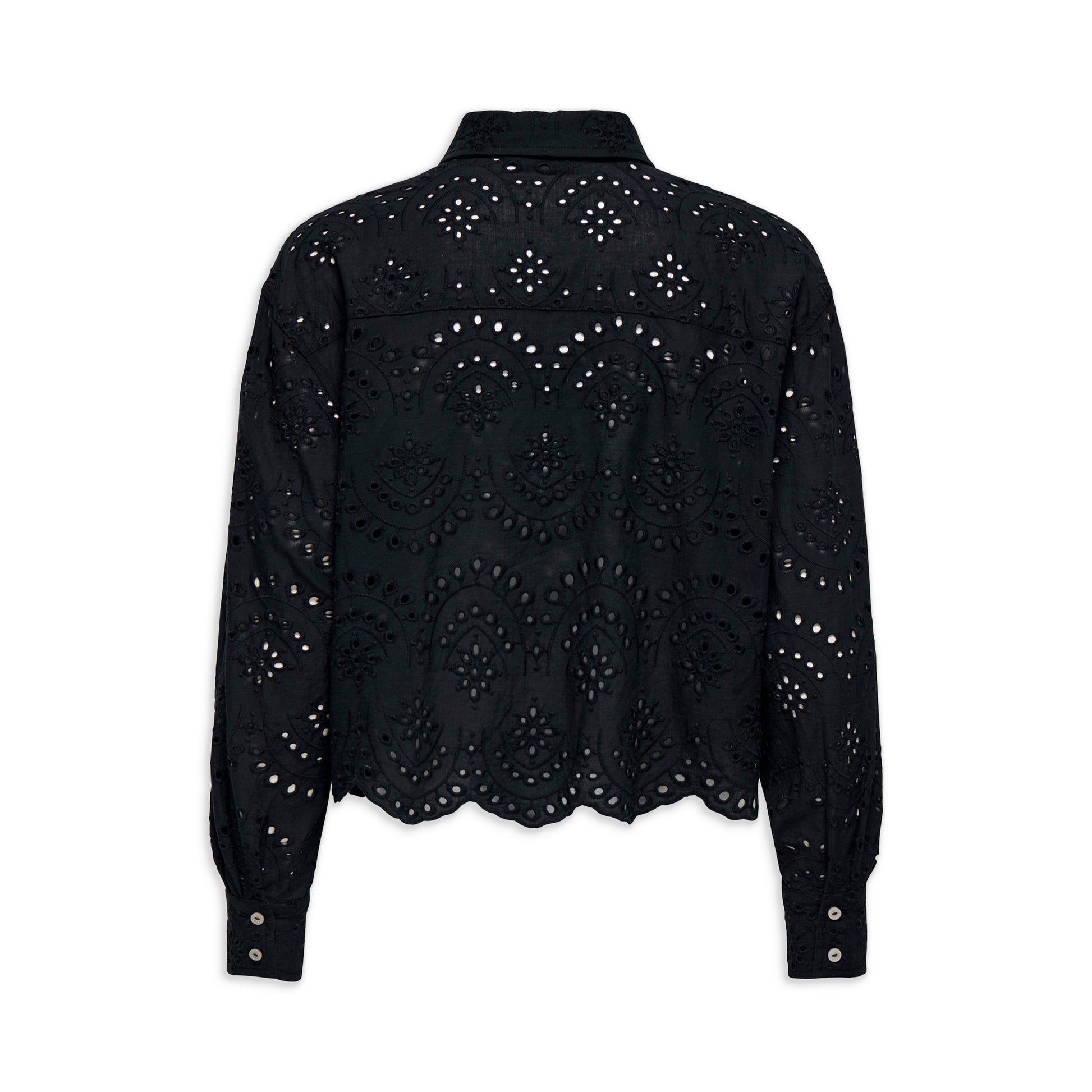 Only Valais L/S Shirt Black  - 15269568B