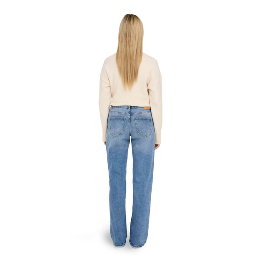 Only Juicy LW Wide Leg Dnm REA365 Medium Blue Denim  - 15280466MBD