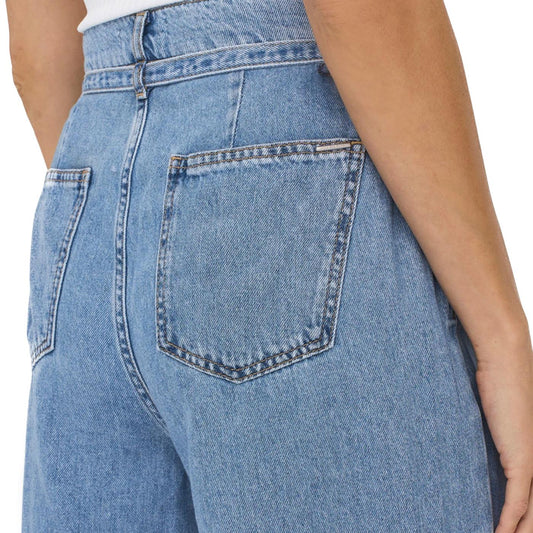 Only Emma HW Loose Wide Belt Dnm Medium Blue Denim  - 15297074MBD