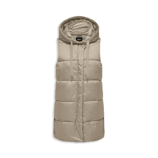 Only Asta Puffer Waistcoat CC Life Silver Mink  - 15300256SM