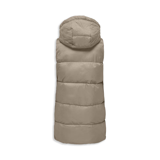 Only Asta Puffer Waistcoat CC Life Silver Mink  - 15300256SM
