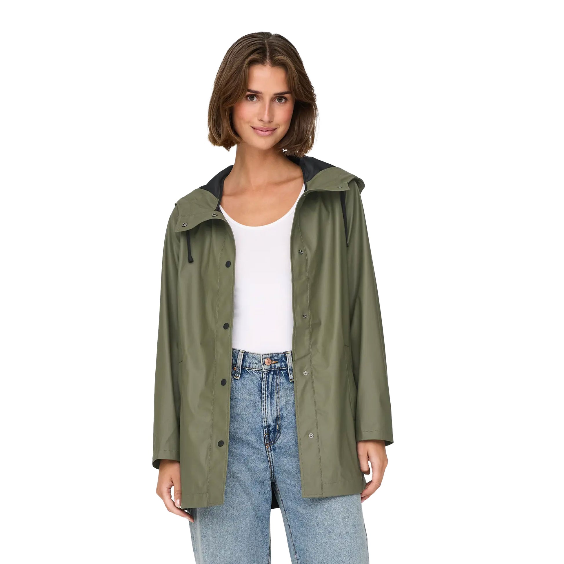 Only New Ellen Raincoat Kalamata  - 15304784K