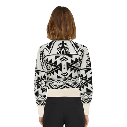 Only Frida Life LS Highneck CC Knit Birch  - 15324430BI