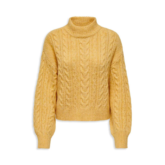 Only Ida Life LS High Neck Knit Fall Leaf  - 15327651FL