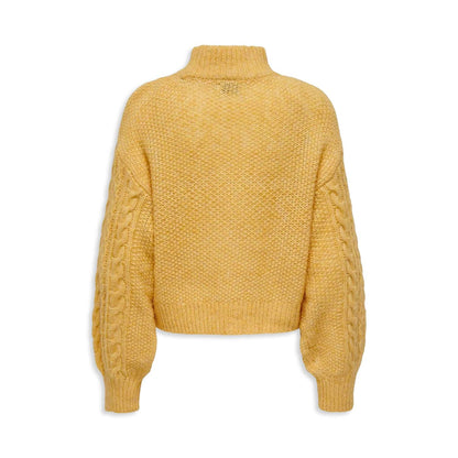 Only Ida Life LS High Neck Knit Fall Leaf  - 15327651FL