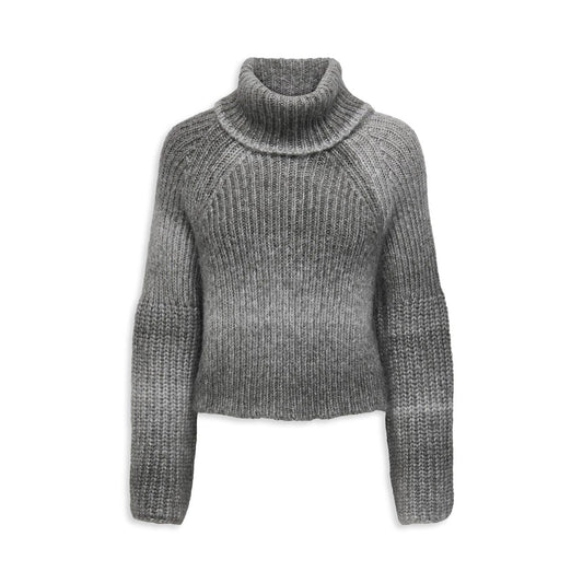 Only Ditte LS Rollneck Knit Magnet  - 15332242M